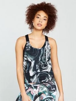 Image of Nike Training Coral Print Tank Top Multi Multi Size S Women