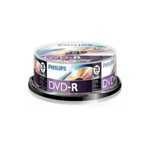 Image of Philips DVD-R 16X 25 PK Spindle