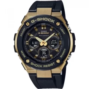 Image of Mens Casio G-Steel Midsize Alarm Chronograph Radio Controlled Watch