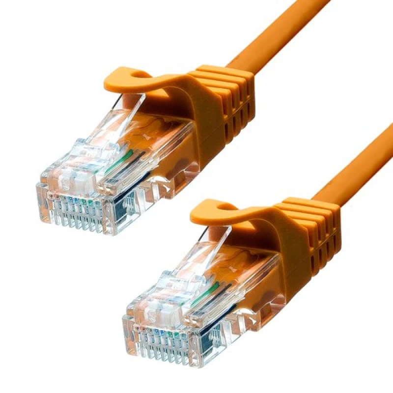 Image of ProXtend CAT5e U/UTP CU PVC Ethernet Cable Orange 30CM