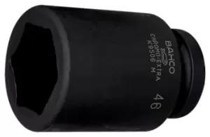 Image of Bahco 41.0mm, 1.0 in Drive Impact Socket Hexagon, 110.0 mm length