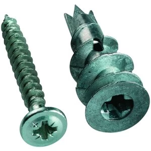 Image of Wickes Self Drill Metal Fixers - 32mm Pack of 10
