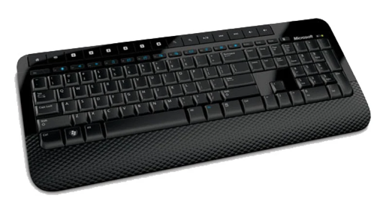 Image of Microsoft Wireless 2000 keyboard RF Wireless Black