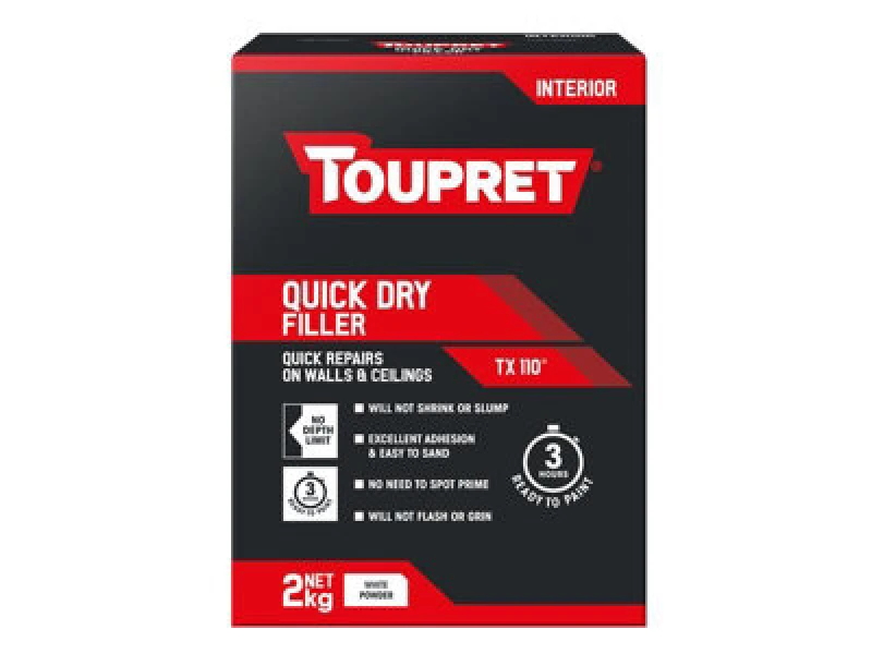 Image of Toupret Ttreb9101Gb Quick Dry Filler 10Kg Touttreb901