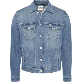 Image of Tommy Jeans Regular Trucker Jacket - Lincoln Dnm 1A5