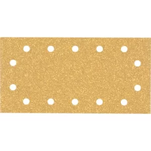 Image of Bosch Expert C470 Punched Hook and Loop 1/2 Sanding Sheets 115mm x 230mm 40g Pack of 10