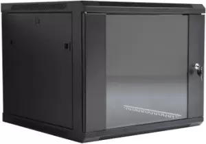 Image of "19" Steel Rack Case with Glass Door 600mm - 6U"