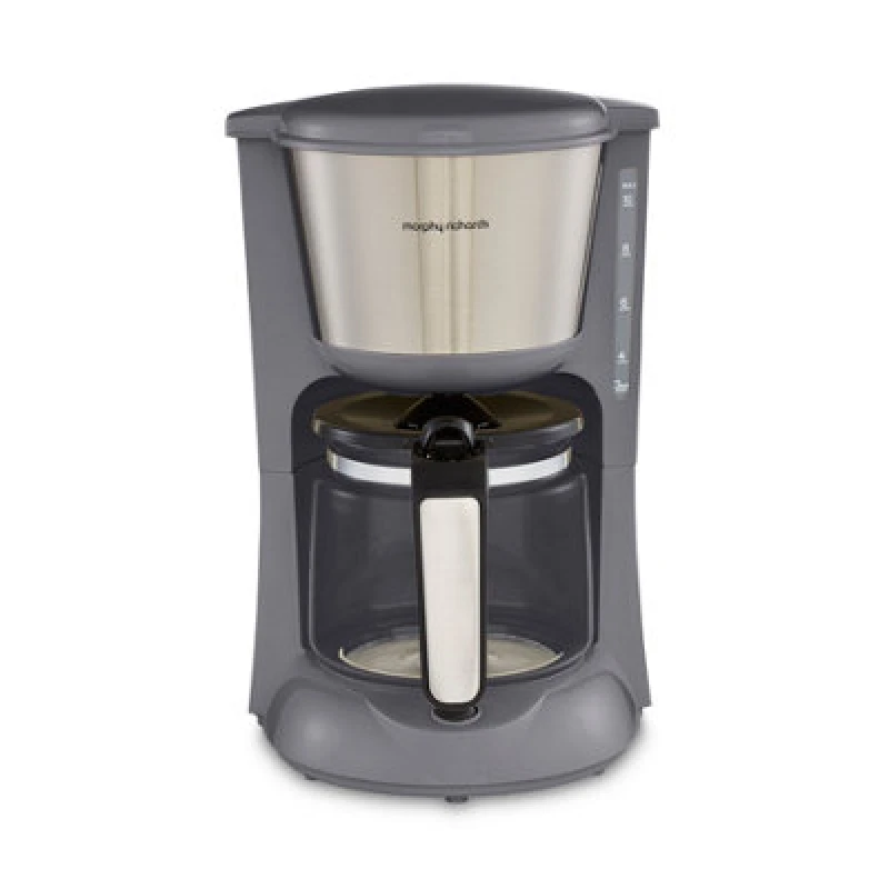 Image of Morphy Richards Equip Filter Coffee Machine Cream in Grey Size: 1000ml Grey 1000ml Unisex 5056765400345