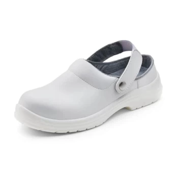 Image of Micro Fibre Slipper White - Size 6.5