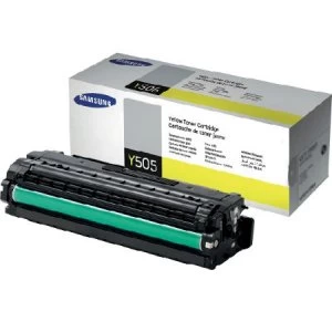 Image of Samsung CLT-Y505L Yellow Original Toner Cartridge