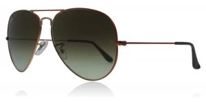 Image of Ray-Ban RB3026 Sunglasses Shiny Medium Bronze 9002A6 62mm