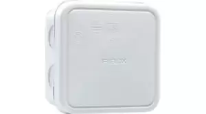 Image of Fibox Junction Box, IP65, 90mm x 90mm x 49mm