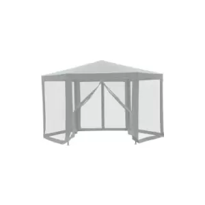 Image of Garden Hexagonal Gazebo Outdoor Canopy Patio Party Tent Market Marquee - Outsunny