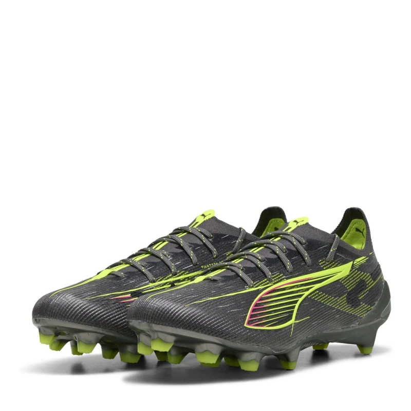 Image of Puma Ultra 5 Ultimate Firm Ground Football Boots Womens Matte Silver female 3 (35.5)