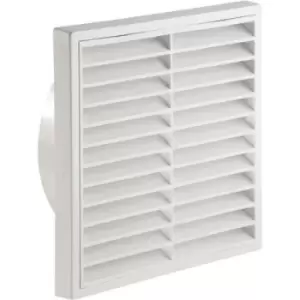 Image of Manrose 1192W 150mm/6inch. Fixed Wall Grille - White