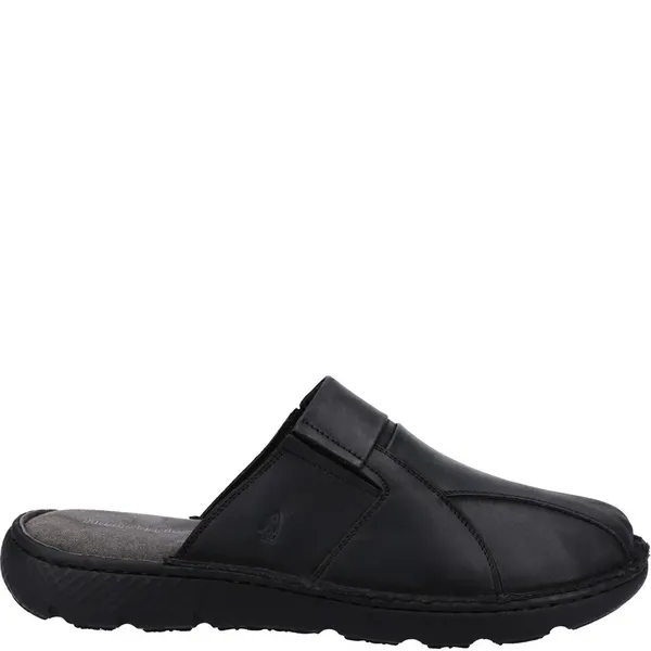 Image of Hush Puppies Mens Carson Slip On Clogs Sandals Slipper Mules - UK 9 Black male GDE2431BLK9