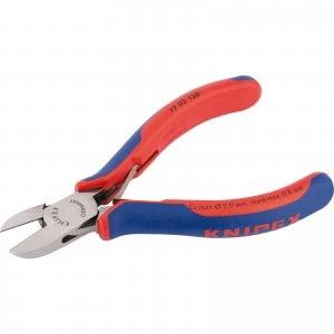 Image of Knipex Bevelled Electronics Diagonal Cutters 130mm