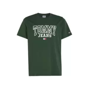 Image of Tommy Jeans Tjm Rglr Entry Graphic Tee - Green