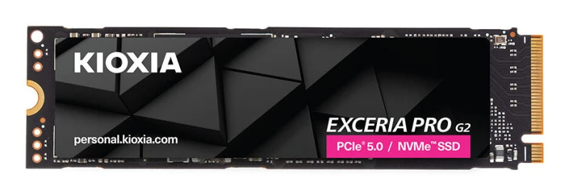 Image of Kioxia Kioxia Exceria PRO G2 2 TB M.2 PCI Express 5.0 NVMe BiCS FLASH TLC LVE10Z2T04G8