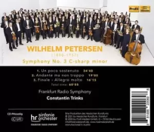 Image of Wilhelm Petersen - Wilhelm Petersen: Symphony No. 3, Op. 30 CD Album - Used