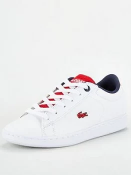 Image of Lacoste Boys Carnaby Evo 120 Lace Up Trainer