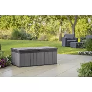 Image of Keter Darwin 380L Outdoor Storage Box - Grey