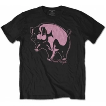 Image of Pink Floyd Pig Black Mens TS: Small