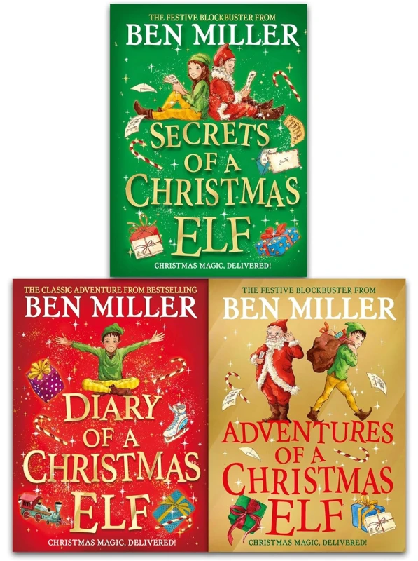 Image of Ben Miller Christmas Elf Chronicles 3 Book Set Lets Buy Books Books