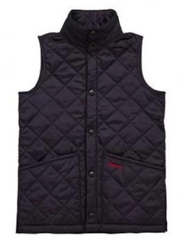 Image of Barbour Boys Liddesdale Quilted Gilet - Navy