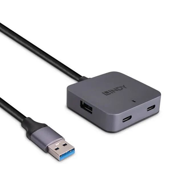 Image of Lindy 5m USB 3.0 Hub 4 Ports