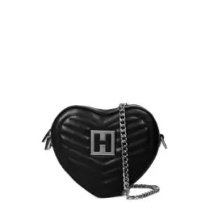 Image of HUGO Jodie Quilted Shoulder Bag - Black