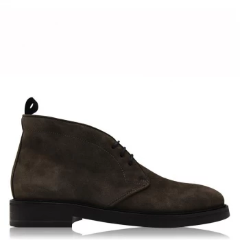 Image of Reiss Elgin Chukka Boots - Forest Green