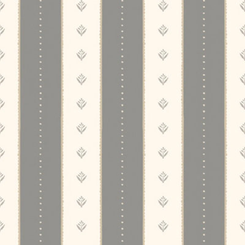 Image of Hoopla Walls Decorative Stripe - Charcoal & Stone 10M Wallpaper