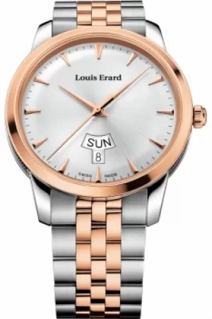 Image of Mens Louis Erard Heritage Day Date Watch 15920AB11.BMA41