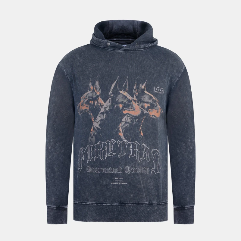 Image of Firetrap Mens Graphic Hoodie Doberman male S