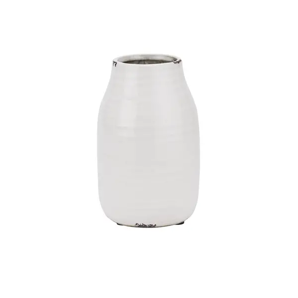 Image of Hill Garda White Stefanie Vase HI-22034