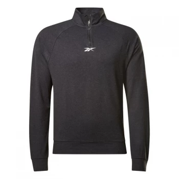 Image of Reebok PERF quarter ZIP - Black