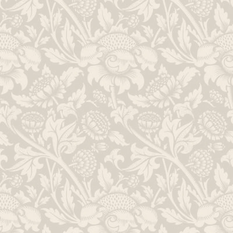 Image of Hoopla Walls Damask Trail Stone Wallpaper