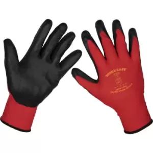 Image of PAIR Flexible Nitrile Foam Palm Gloves - XL - Abrasion Resistant Protection