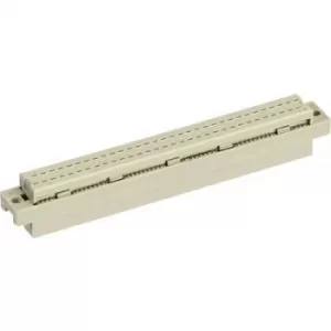 Image of Harting 09 03 264 7828 Edge connector (sockets) Total number of pins 64 No. of rows 3