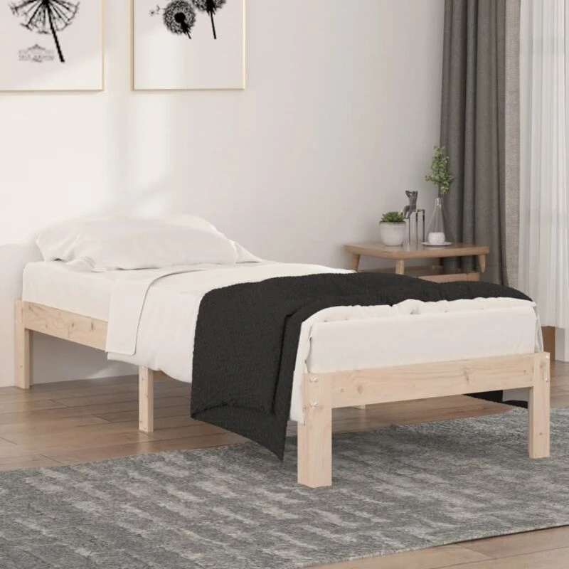 Image of VIDAXL Bed Frame without Mattress 75x190cm Small Single Vidaxl 8720286878767
