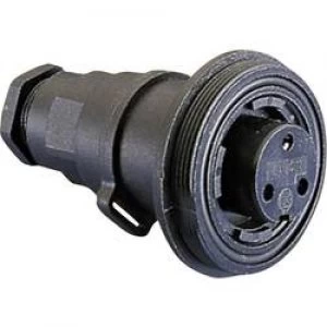 Image of Bulgin PX0740S 6 Pole IP68 Socket Connector Standard Buccaneer In Line Flex Cable Mount 3A