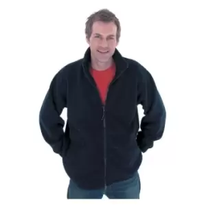 Image of Uneek UC601 Medium Heavy Duty Navy Fleece Jacket