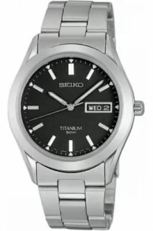 Image of Mens Seiko Titanium Watch SGG599P1
