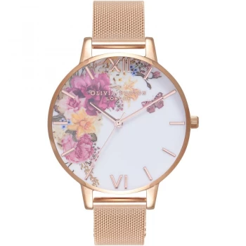 Image of Enchanted Garden & Rose Gold Watch