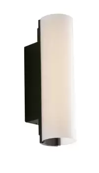 Image of Tunnel Outdoor LED Aluminum Wall Lamp, Anthracite, White, IP54, 4000K