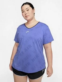Image of Nike Air Running Miler T-Shirt (Curve) - Sapphire