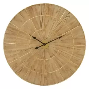 Image of Yaxi Wall Clock With Natural Face