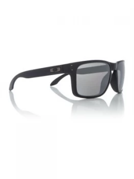 Image of Oakley Matte Black OO9102 Holbrook square sunglasses Black