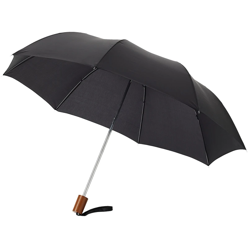 Image of Bullet Mens 20 Oho 2-Section Umbrella in Black Male